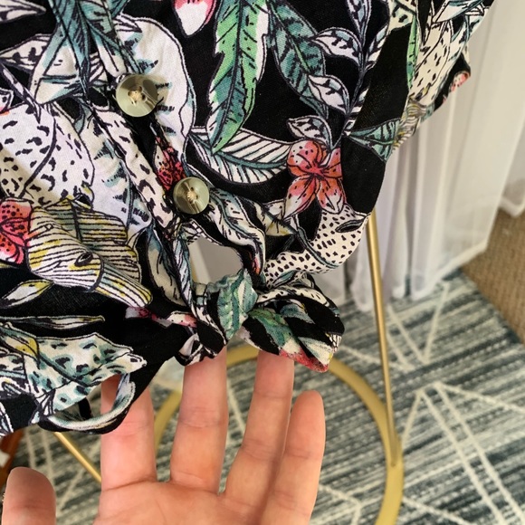 VERDUGO FLORAL CROP TOP - Picture 7 of 7